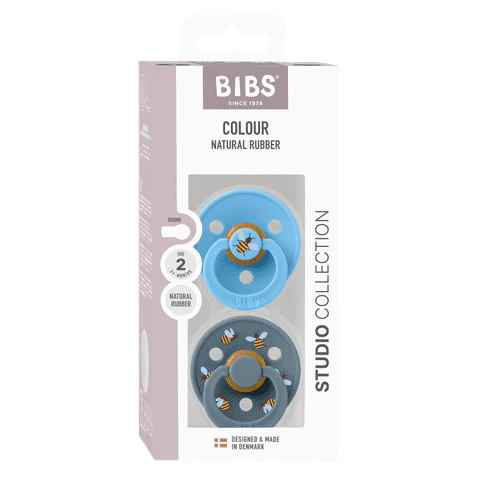 BIBS lutikomplekt suurus 2 (6 - 18 kuud) Sky Blue / Baby Blue