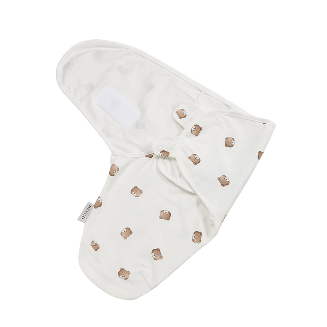 Meyco Baby kūdikio vystymo miegmaišis 0–3 mėn., Bear Multicolour – TOG 1.0