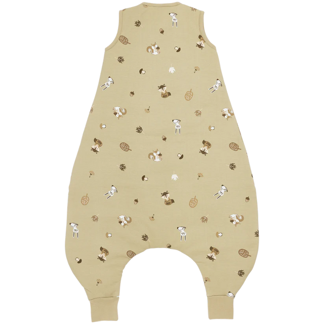 Meyco Baby kūdikio miegmaišis su kojytėmis Forest Animals Sand – TOG 2.0