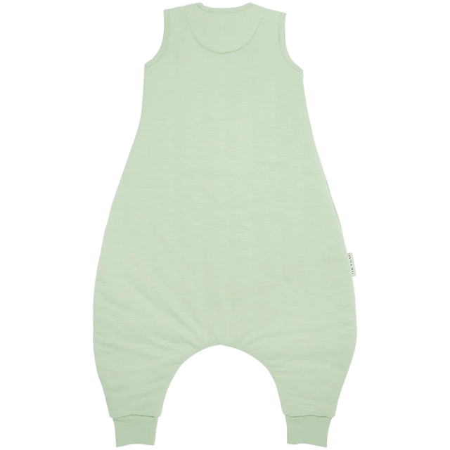 Meyco Baby kūdikio miegmaišis su kojytėmis Slub Soft Green – TOG 2.0