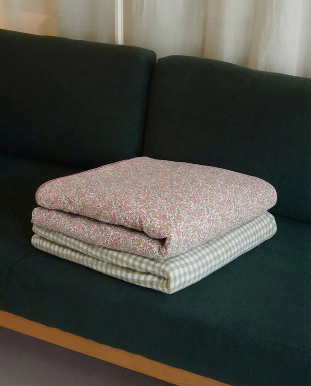 Molis&Co vaikiškas miegmaišis su antklode ir pagalvės užvalkalu Mint Tea 70 x 140