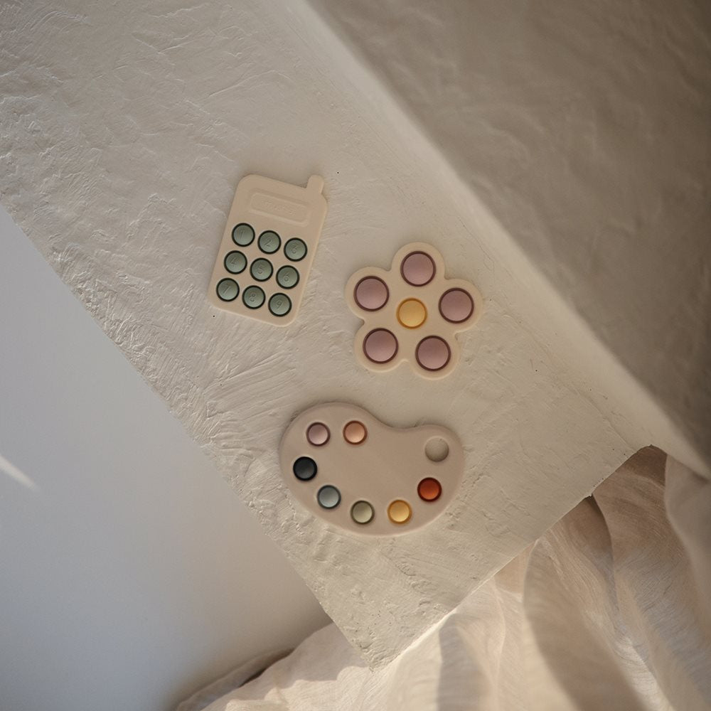 Mushie pop it mänguasi Paint Palette Multi