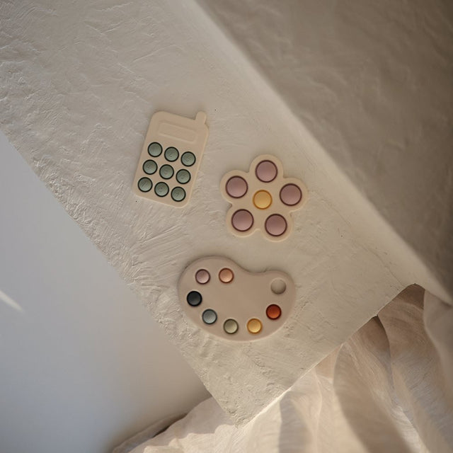 Mushie pop it mänguasi Paint Palette Multi