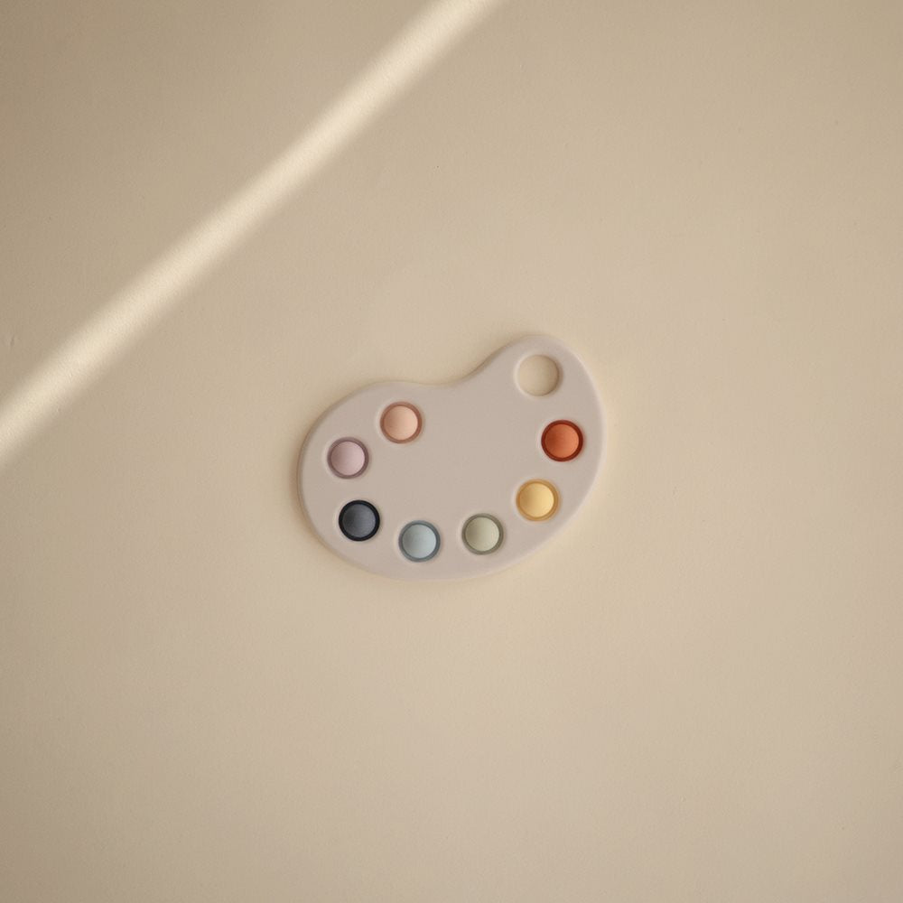 Mushie pop it mänguasi Paint Palette Multi