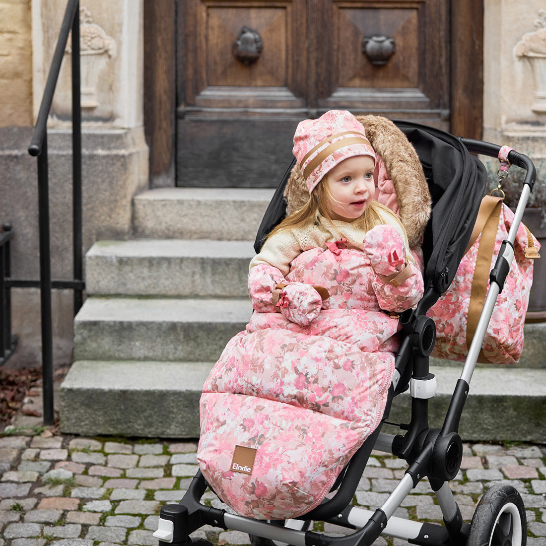 Elodie Details talveümbrik beebile Meadow Blossom