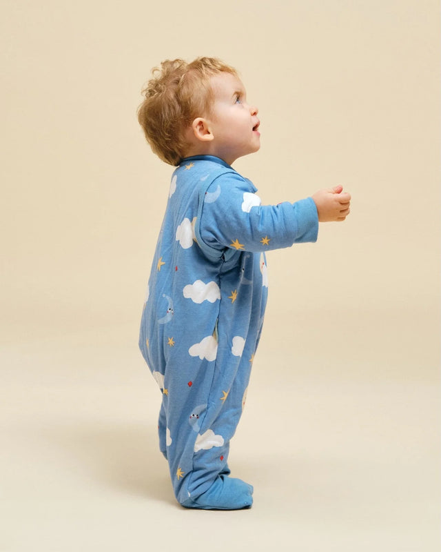 Molis&Co pižama - miegmaišis su rankovėmis, kojytėmis ir atverčiamomis kojinėmis TOG 1 Good night