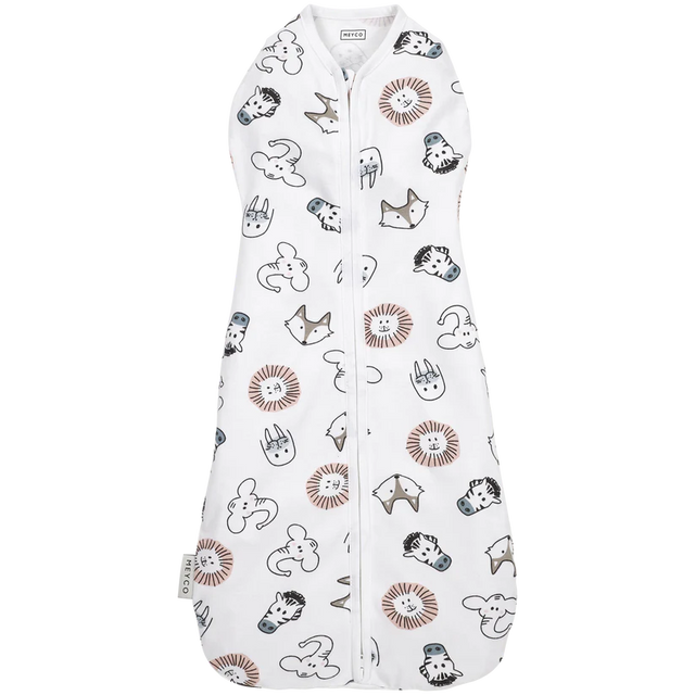Meyco Baby naujagimio miegmaišis-kokonas Animal Multicolour, TOG 0.3