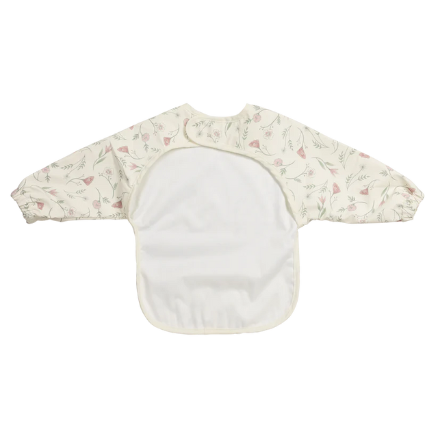 Meyco Baby neperšlampamas seilinukas su rankovėmis 6–24 mėn., Flower Multicolour