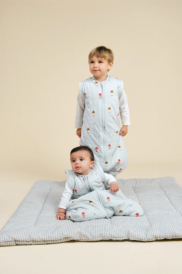 Molis&Co kūdikio miegmaišis su nusegamomis rankovėmis TOG 2.5 Sleepy Bunnies