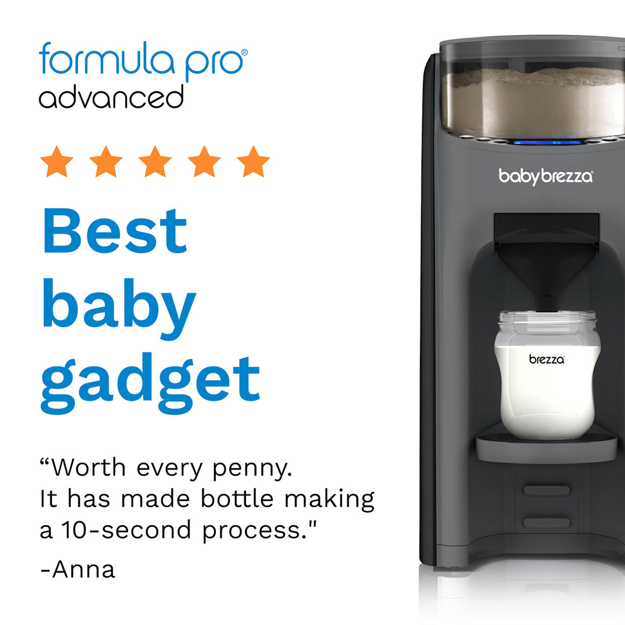 Baby Brezza Formula Pro Advanced (mitmed värvid)
