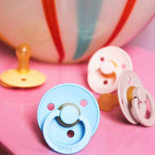 BIBS lutikomplekt suurus 1 (0 - 6 kuud) Iron / Baby Blue