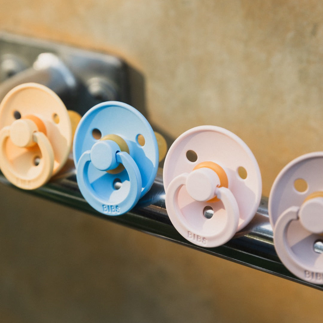 BIBS lutikomplekt suurus 1 (0 - 6 kuud) Iron / Baby Blue