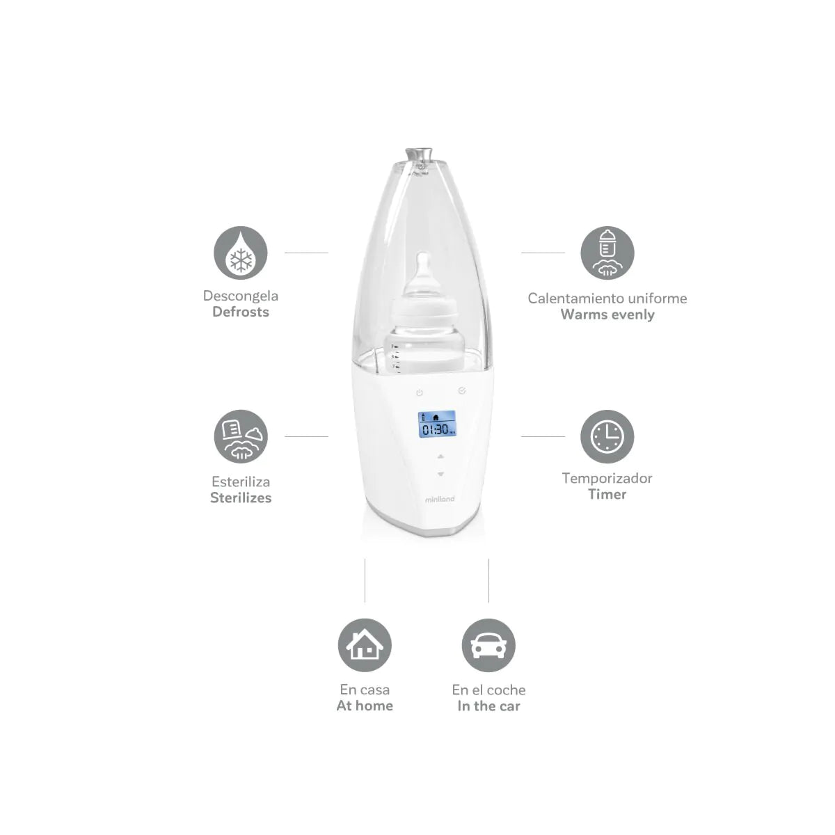Baby Brezza SuperFast Sterilizer Dryer pudeli steriliseerimiskuivati