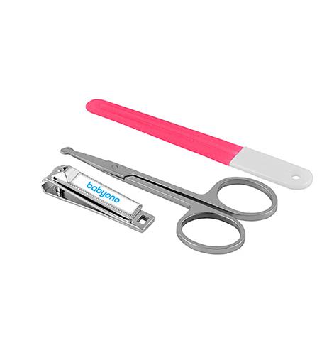 Manikiūro rinkinys kūdikiui BabyOno (rusva)