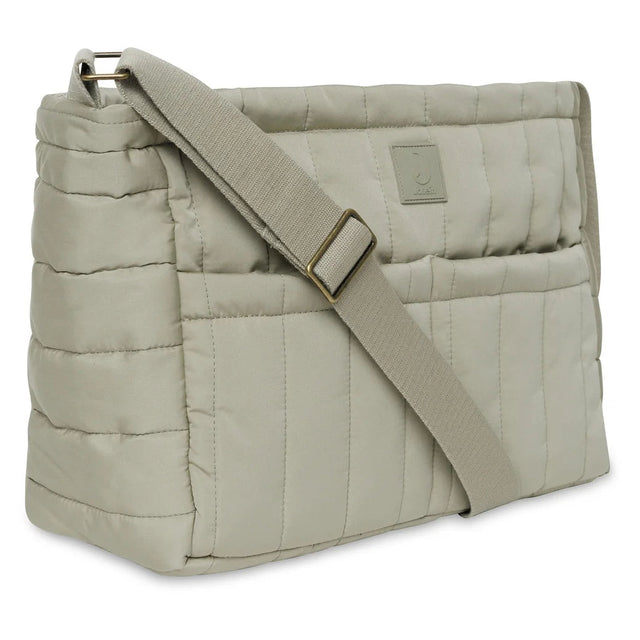 Jollein mamos krepšys / sauskelnių krepšys vežimėliui Puffed Olive Green