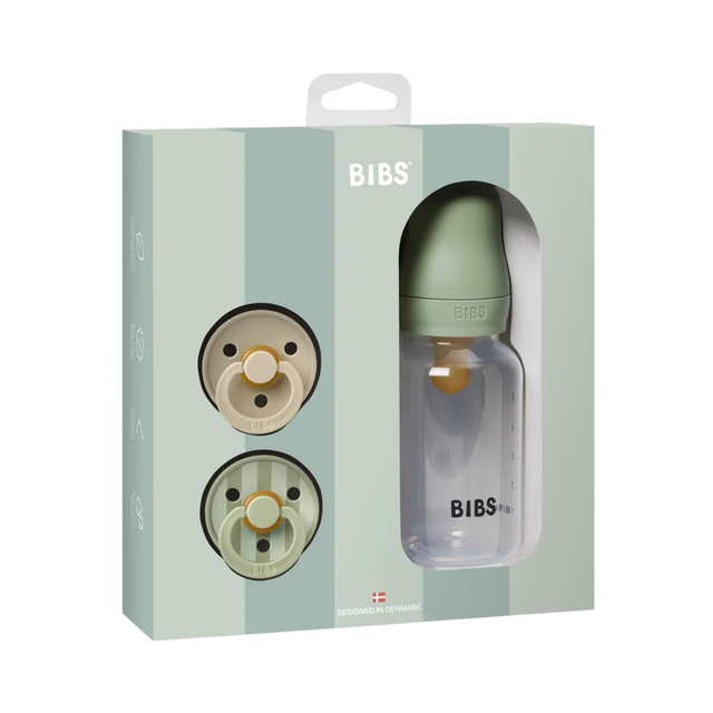 BIBS lutikomplekt suurus 2 (6 - 18 kuud) Sky Blue / Baby Blue