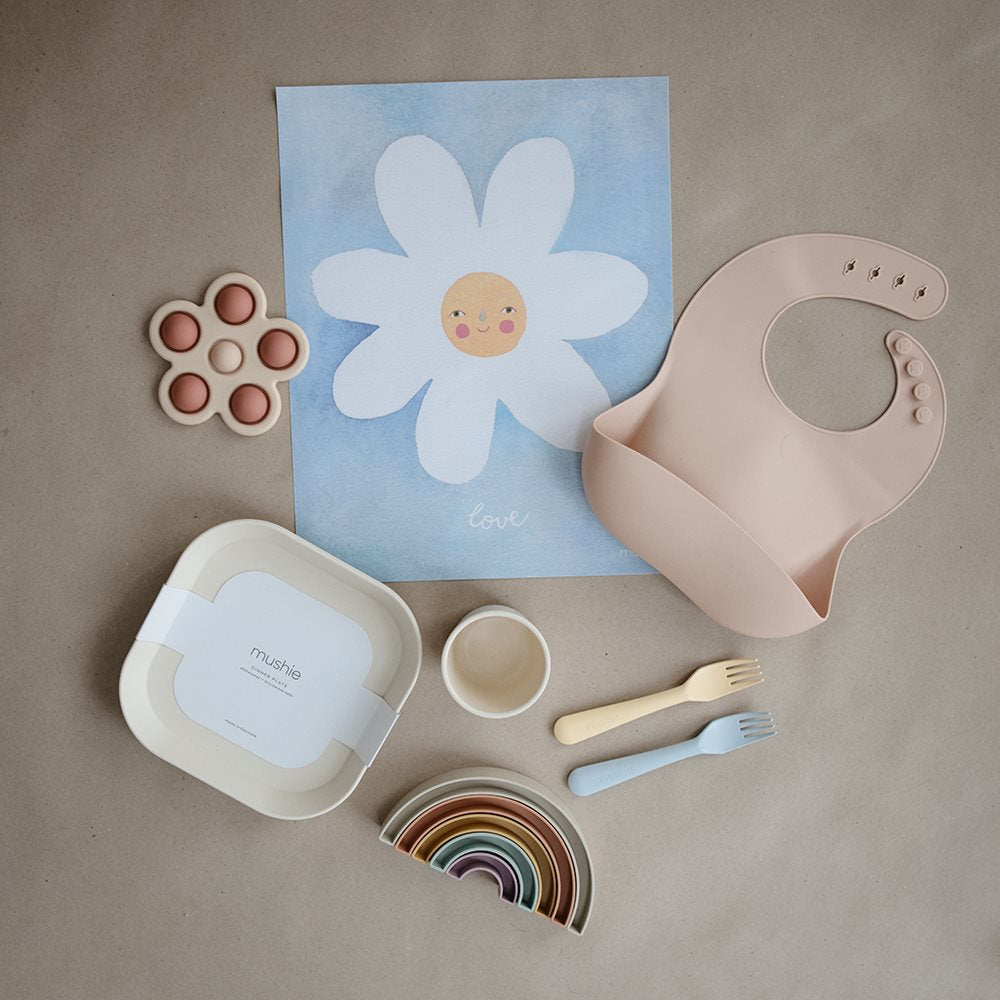 Mushie pop it mänguasi Flower Rose/ Põsepuna/Shifting Sand