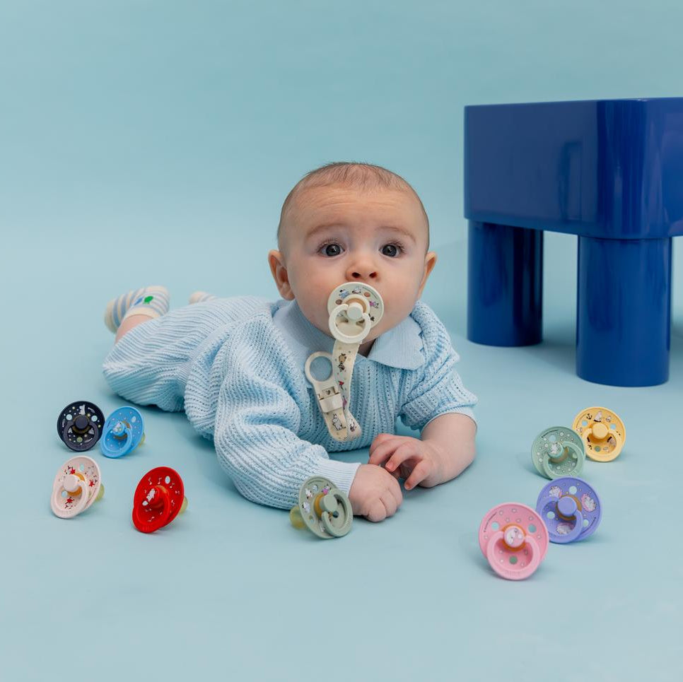 BIBS lutikomplekt suurus 2 (6 - 18 kuud) Sky Blue / Baby Blue