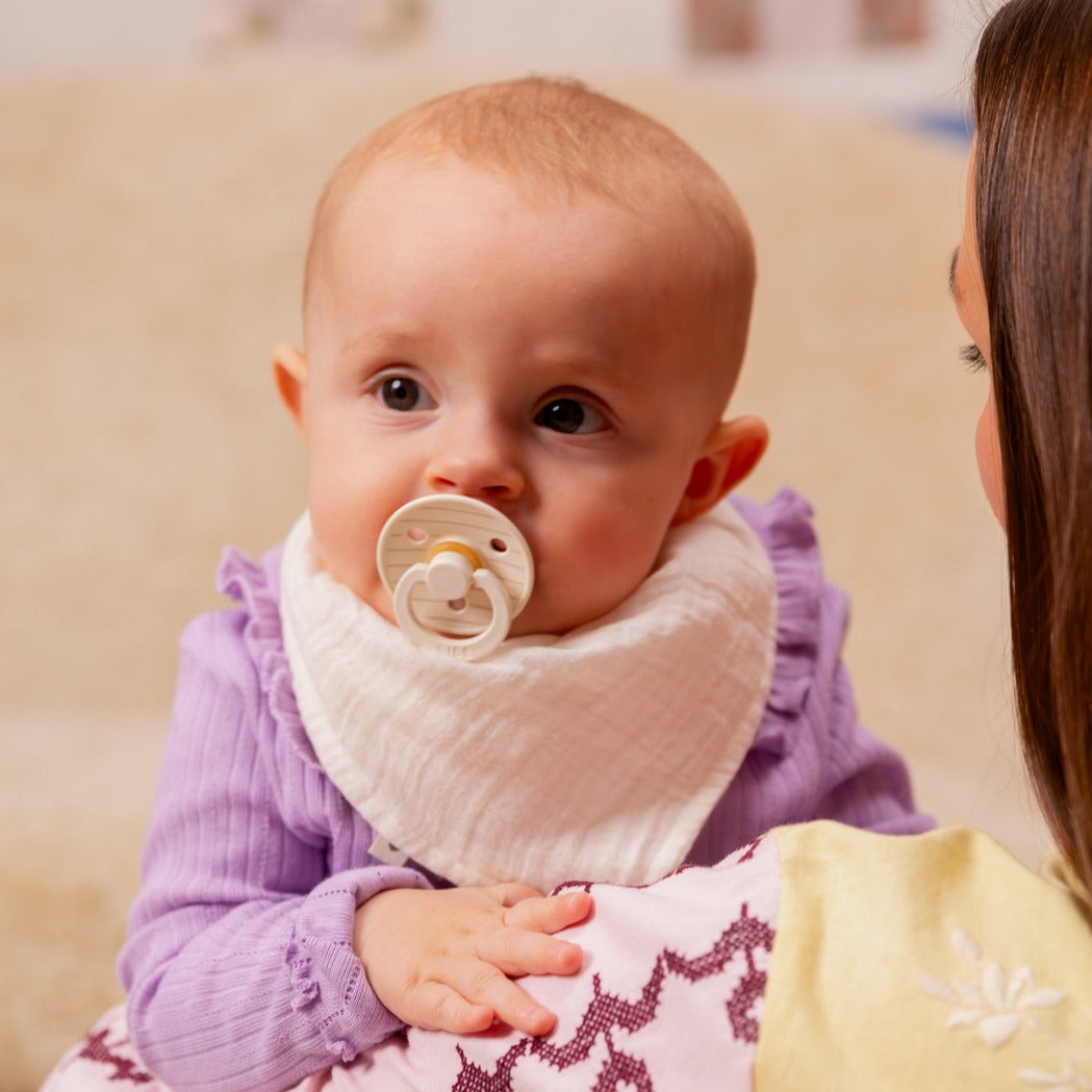 BIBS Studio Collection lutikomplekt suurus 1 (0-6 kuud) Pin Ivory Vanilla Mix