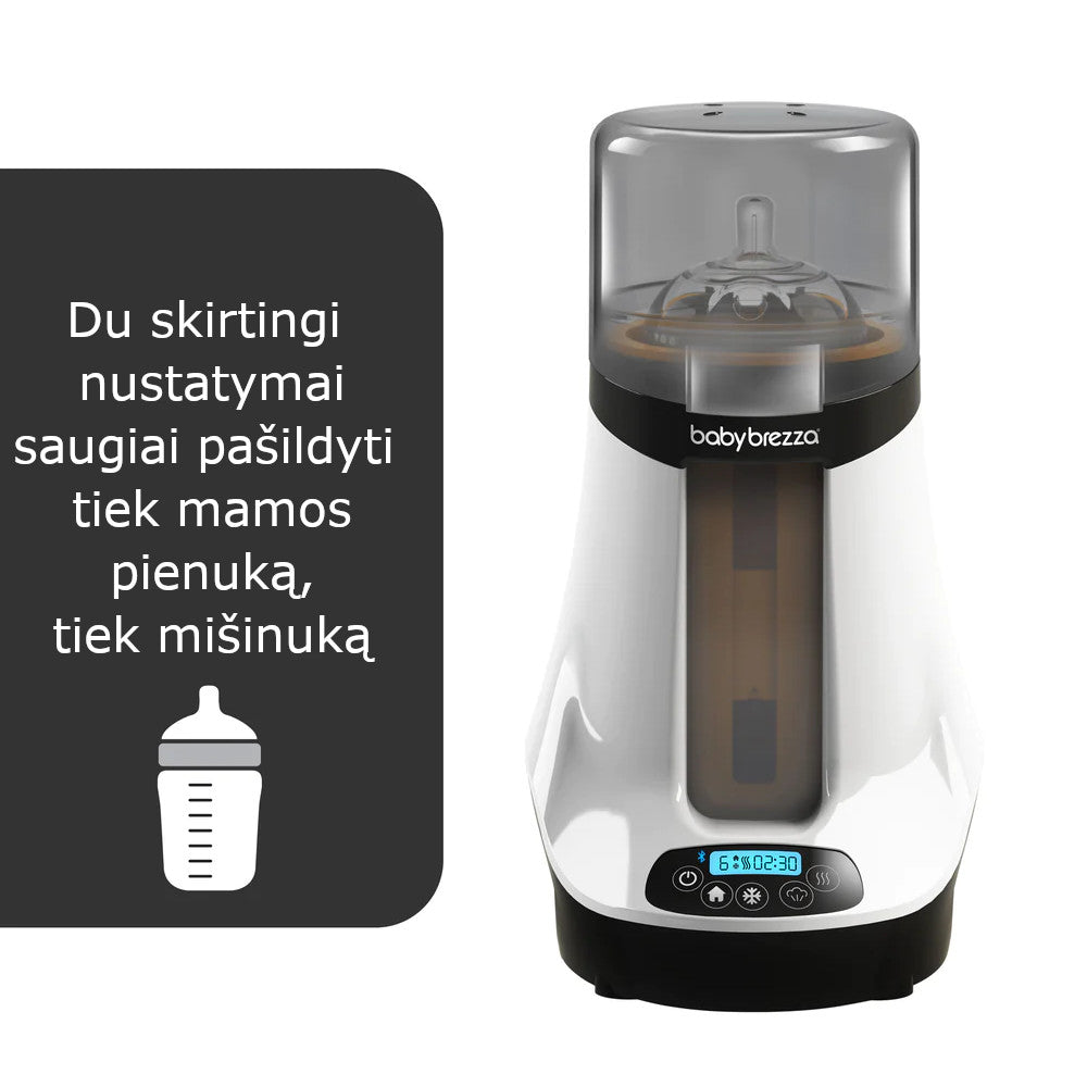 Baby Brezza Safe ja Smart nutikas pudelisoojendaja