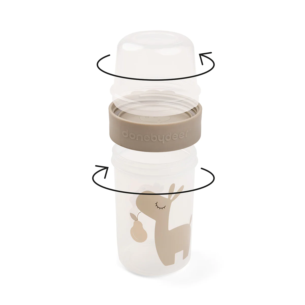 Autor: Deer Reversible Food Storage Container Lalee Sand