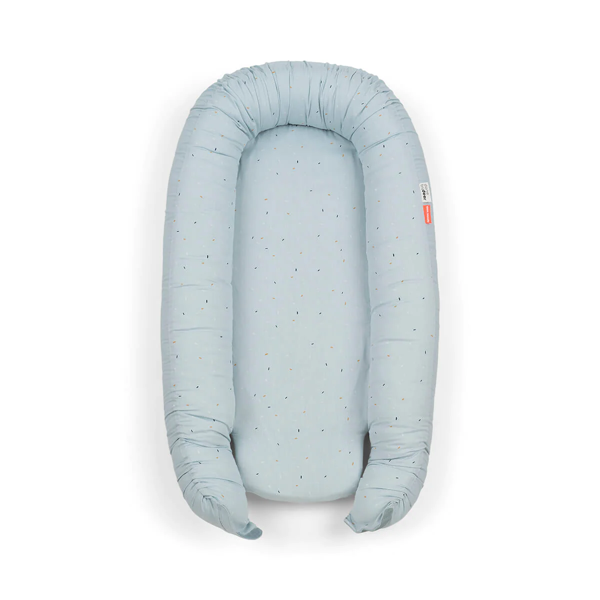 Autor: Hirve beebipesa (vastsündinud voodi) Mugav pesa Konfettisinine