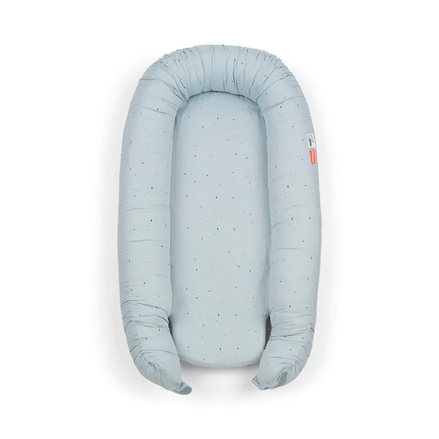 Autor: Hirve beebipesa (vastsündinud voodi) Mugav pesa Konfettisinine