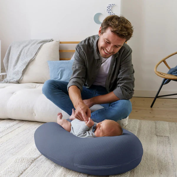 Doomoo Buddy toitmis- ja raseduspadi Tetra Jersey Blue