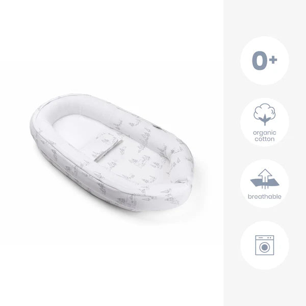 Doomoo beebipesa (vastsündinud voodi) "Liivakookon"/"COCOON"