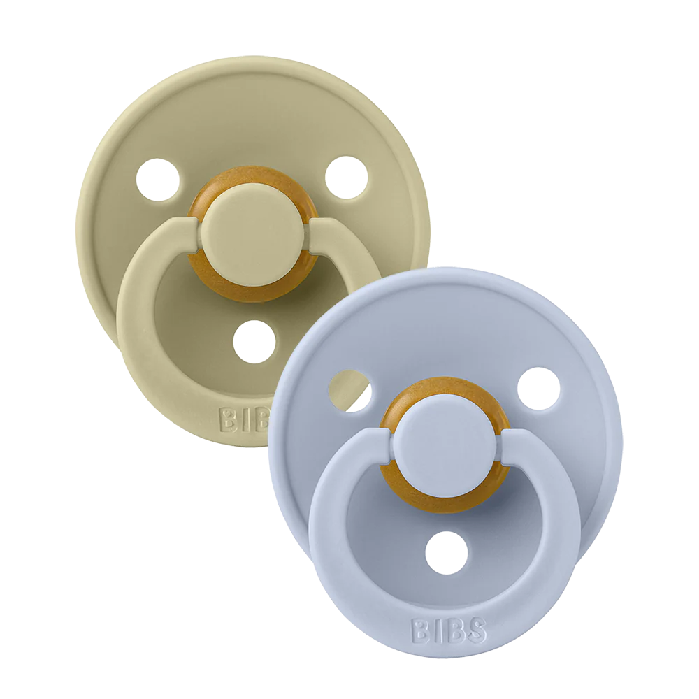 BIBS lutikomplekt suurus 1 (0 - 6 kuud) Khaki / Dusty blue