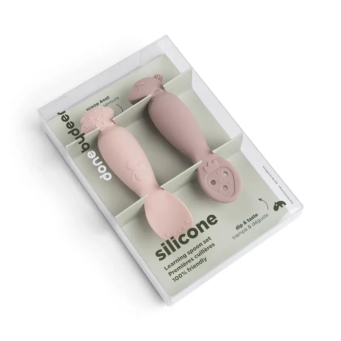 Done by Deer lusikate komplekt lastele, 3 tk. (õnnelike punktide pulber)