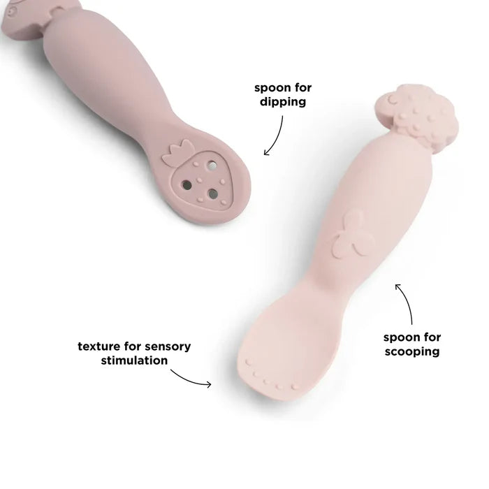 Done by Deer lusikate komplekt lastele, 3 tk. (õnnelike punktide pulber)