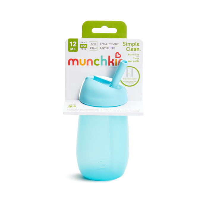 Munchkin Simple Clean kõrrega joogikõrs (sinine)