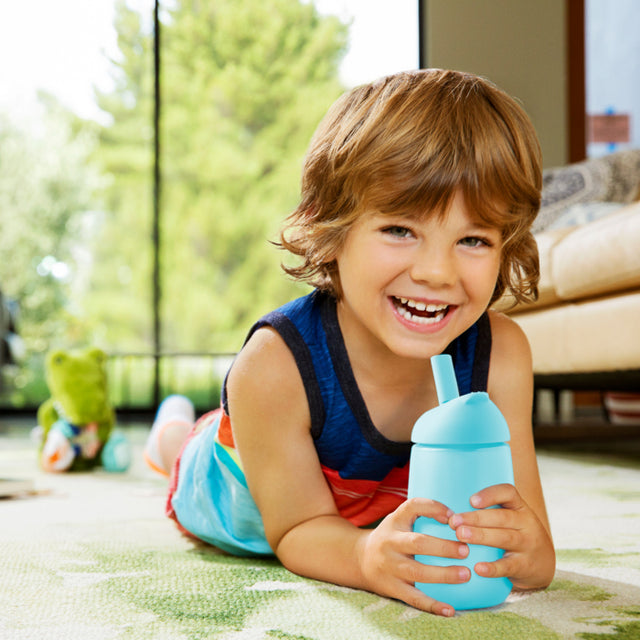 Munchkin Simple Clean kõrrega joogikõrs (sinine)