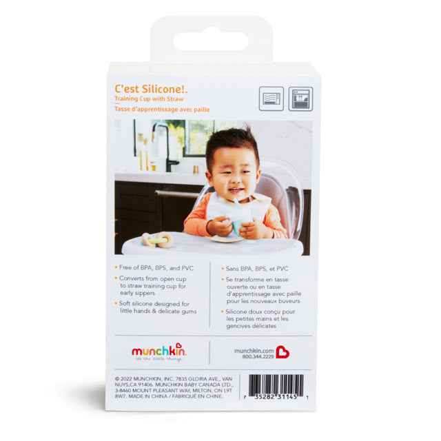 Munchkini silikoontops õlgedega (piparmünt)