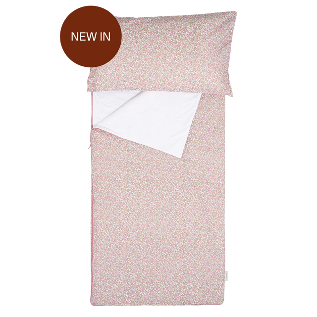 Molis&Co vaikiškas miegmaišis su antklode ir pagalvės užvalkalu Peony 70 x 140