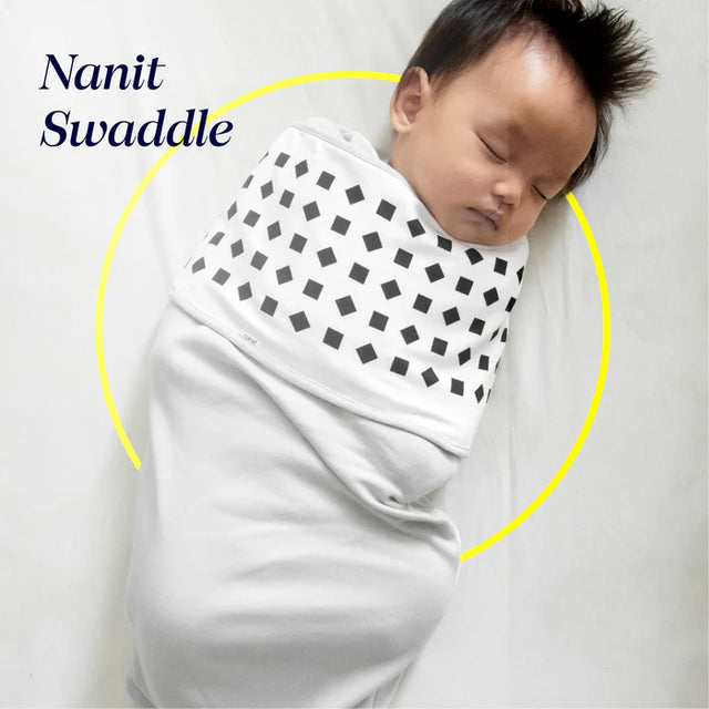 Nanit Breathing Wear Swaddle nutikas magamiskott (0-3 kuud) (valge)