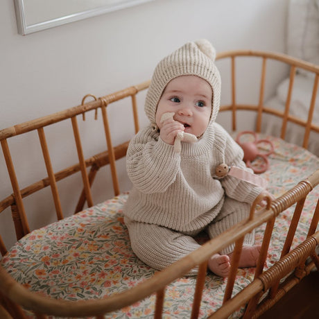 Mushie bunny chewer (Bunny Sage)