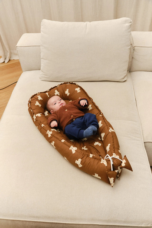 Molis&Co kūdikio lizdelis Teddy Mocca