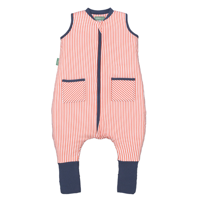 Molis&Co pižama - miegmaišis su kojytėmis ir atverčiamomis kojinėmis TOG 1 Sailor orange