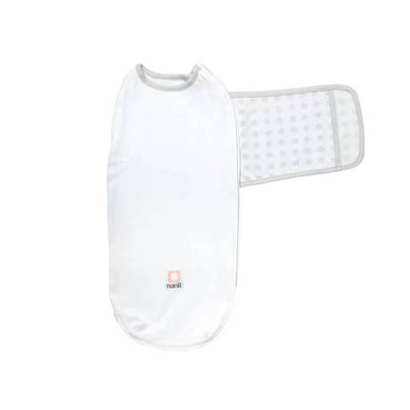 Nanit Breathing Wear Swaddle nutikas magamiskott (0-3 kuud) (valge)