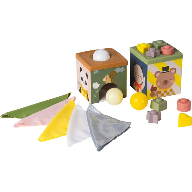 Taf Toys kahepoolne pehme raamat väikelastele "Lugu"