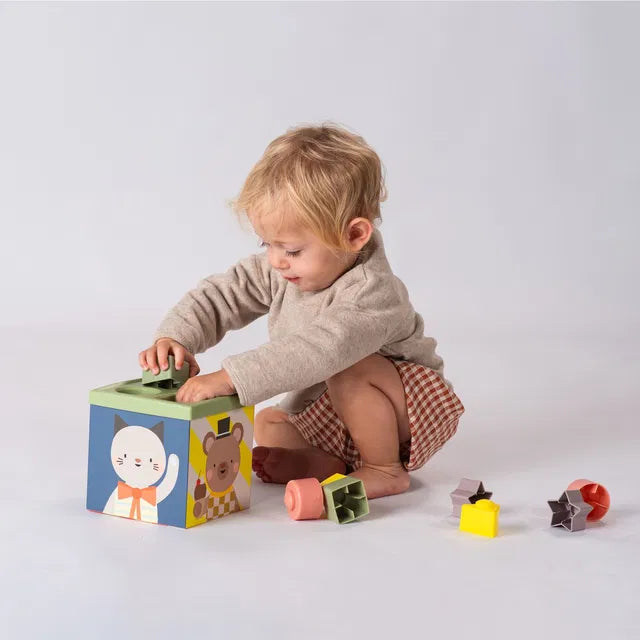 Taf Toys kahepoolne pehme raamat väikelastele "Lugu"