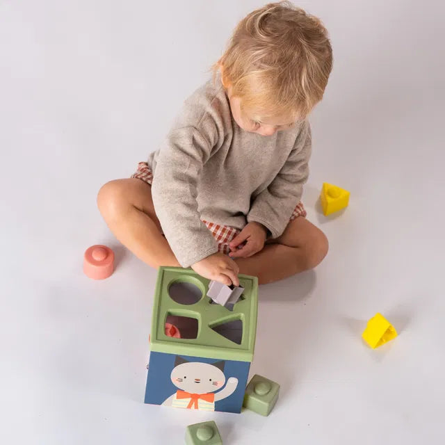 Taf Toys kahepoolne pehme raamat väikelastele "Lugu"