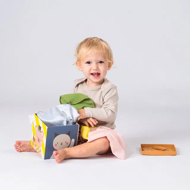 Taf Toys kahepoolne pehme raamat väikelastele "Lugu"