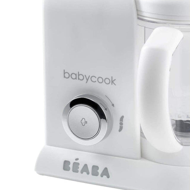 BEABA Babycook Solo 4in1 trintuvas-garintuvas, white / silver