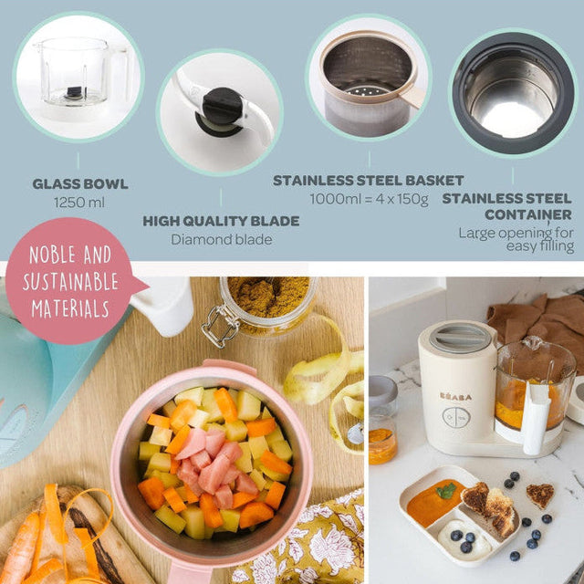 Baby Brezza beebitoidu valmistamise masin ONE STEP™ FOOD MAKER DELUXE