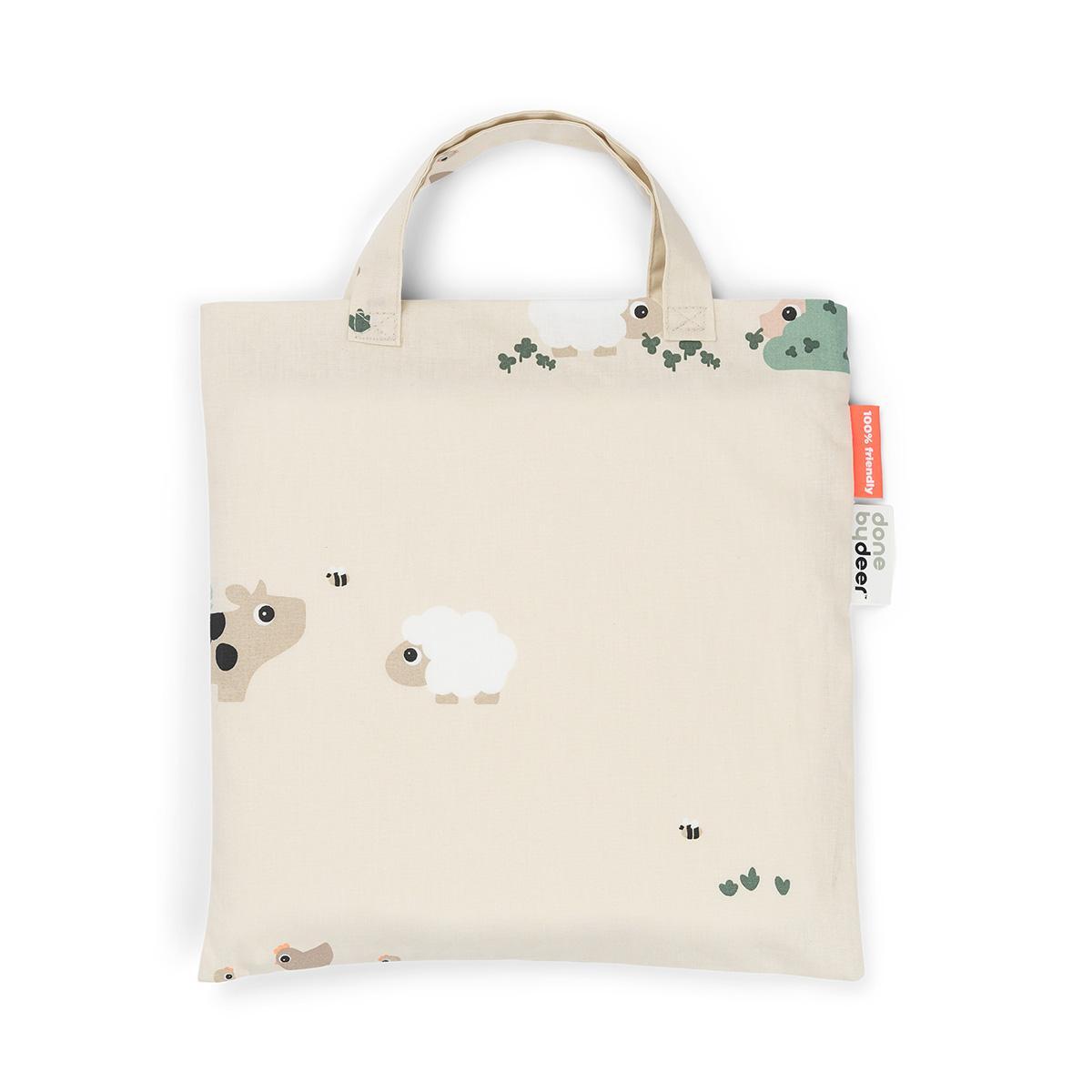 Done by Deer voodipesukomplekt "Dreamy dots" / "Dreamy dots" (sinine)