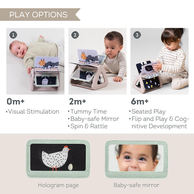 Taf Toys kahepoolne pehme raamat väikelastele "Lugu"