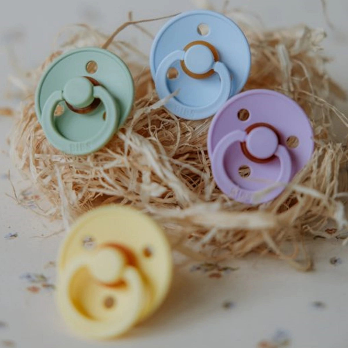 BIBS lutikomplekt suurus 1 (0 - 6 kuud) Khaki / Dusty blue